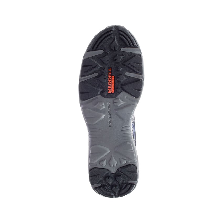 Chaussure de Securite Merrell Fullbench 55 Alloy Toe Grise Homme | E.A.VPLJ